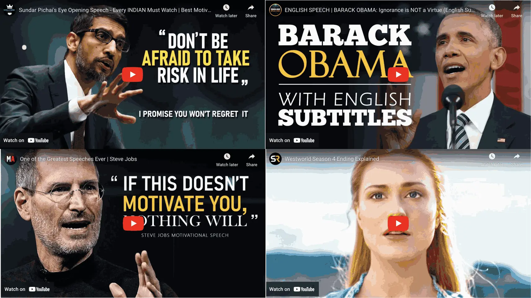 Youtube Videos